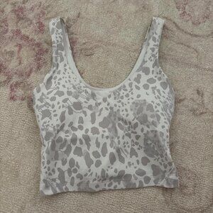 Lululemon Women's White Crop-top